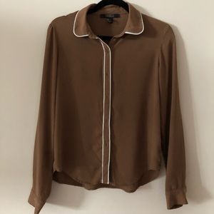 F21 Collared Blouse